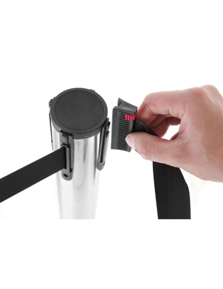 Barjeras su ištraukiama juosta, ilgis 2,7 m