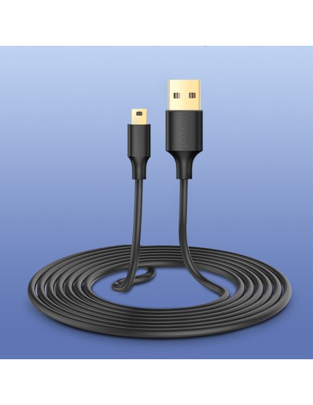 USB - mini USB laidas, 5 kontaktų, paauksuotas, 0,5 m, juodas
 
USB - mini USB laidas, 5 kontaktų, paauksuotas, 0,5 m, juodas
