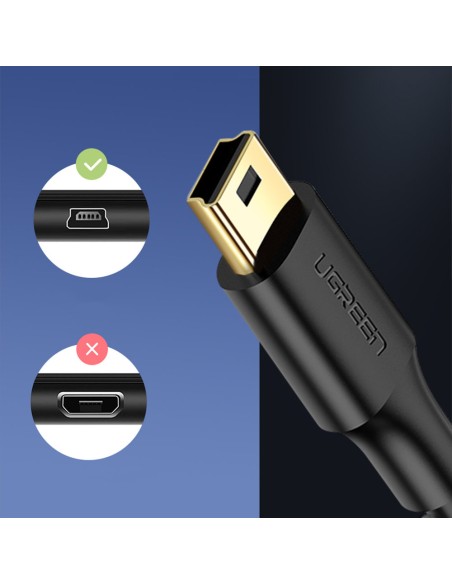 USB - mini USB laidas, 5 kontaktų, paauksuotas, 0,5 m, juodas
 
USB - mini USB laidas, 5 kontaktų, paauksuotas, 0,5 m, juodas