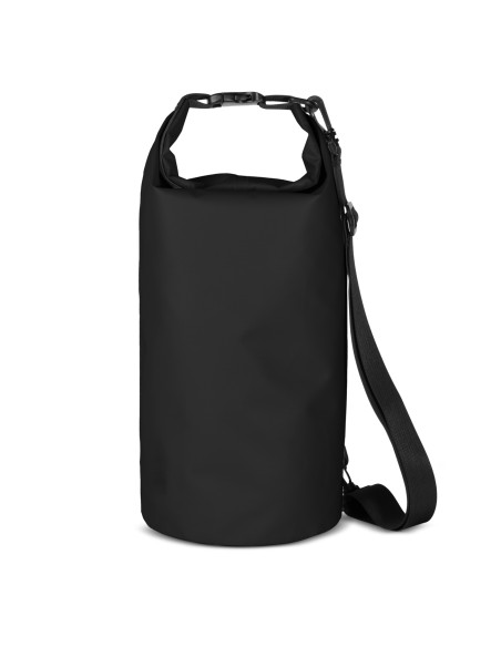 
Kuprinės krepšys Outdoor PVC turistinis vandeniui atsparus krepšys 10L - juodas
