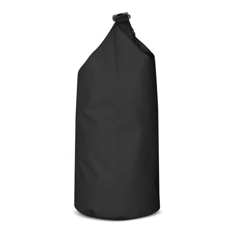 Kuprinės krepšys Outdoor PVC turistinis vandeniui atsparus krepšys 10L - juodas