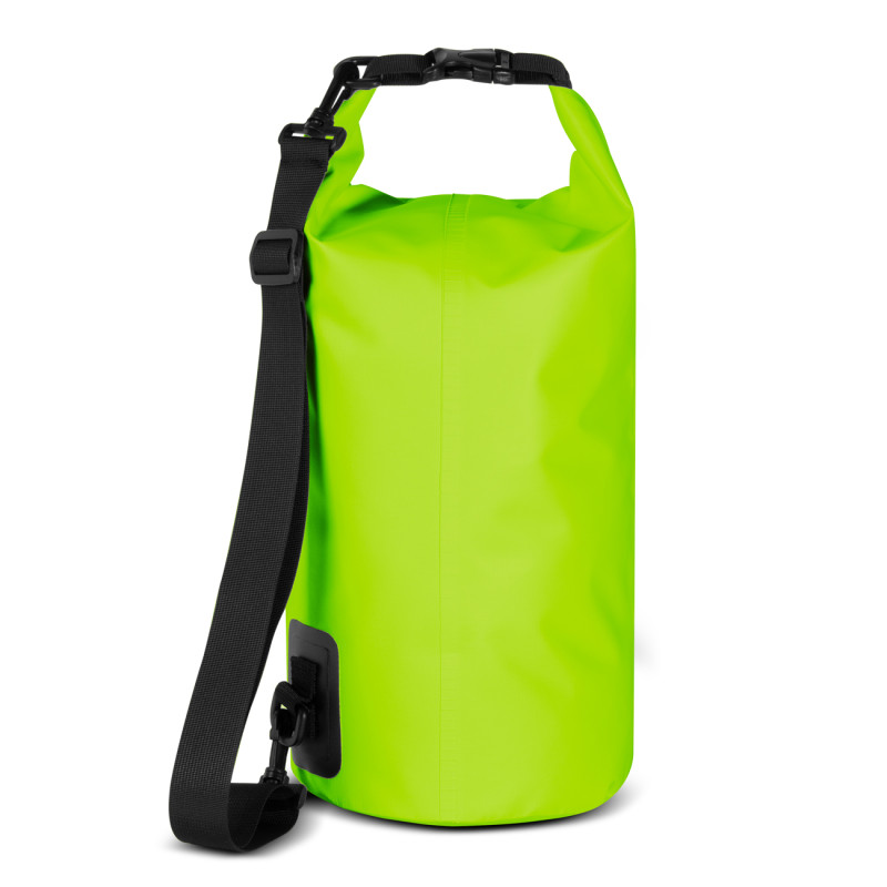 Lauko PVC kuprinės kuprinės krepšys, atsparus vandeniui, 10L - šviesiai žalias