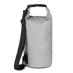 
Lauko PVC kuprinės kuprinės krepšys, atsparus vandeniui, 10L - pilkas
