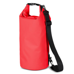 
Lauko PVC kuprinės kuprinės krepšys, atsparus vandeniui, 10L - raudonas
