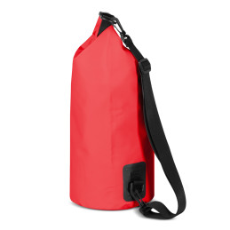 
Lauko PVC kuprinės kuprinės krepšys, atsparus vandeniui, 10L - raudonas
