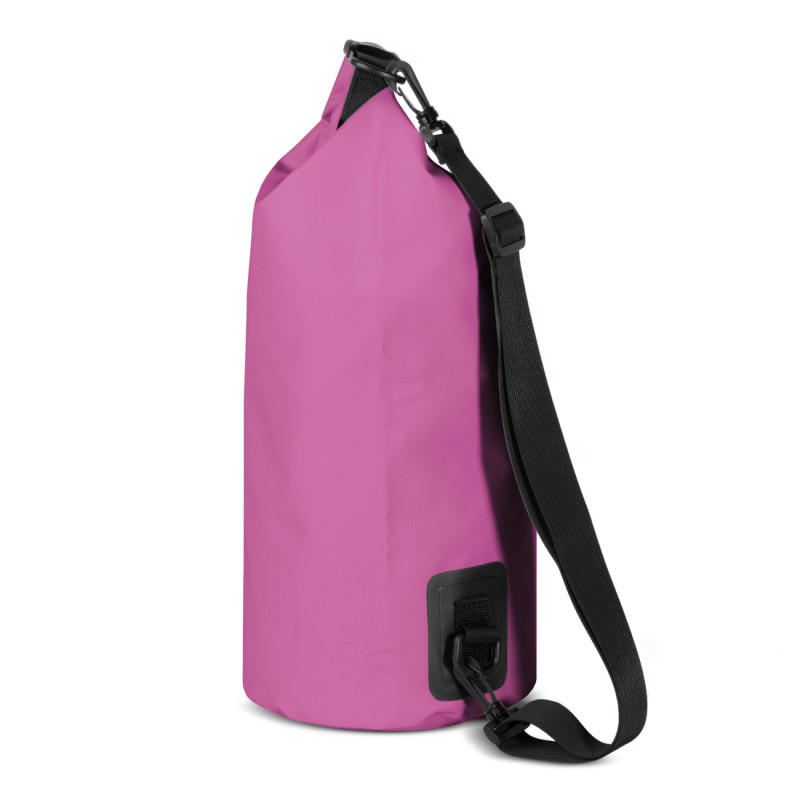 Lauko PVC kuprinės kuprinės krepšys, atsparus vandeniui, 10L - rožinis