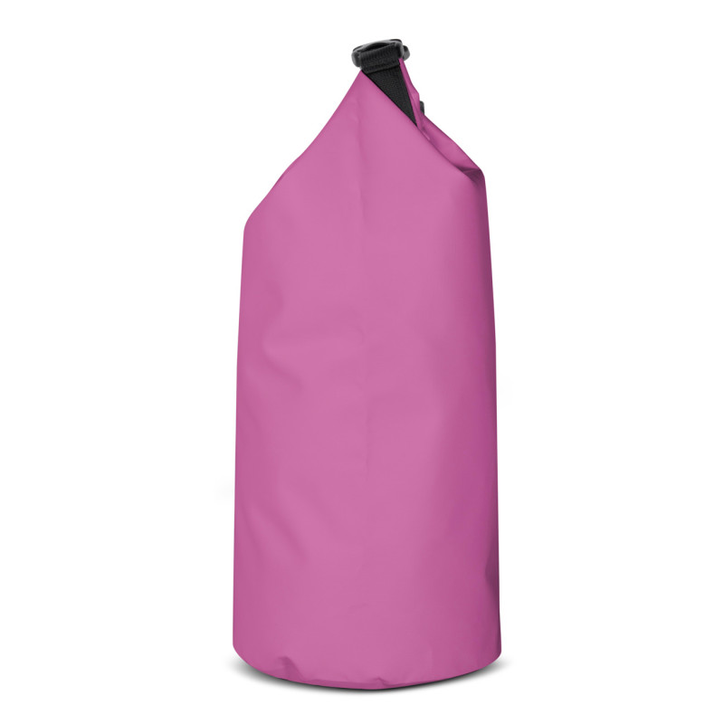 Lauko PVC kuprinės kuprinės krepšys, atsparus vandeniui, 10L - rožinis