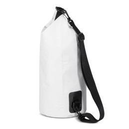 
Lauko PVC kuprinės kuprinės krepšys, atsparus vandeniui, 10L - baltas
