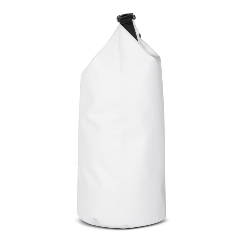 Lauko PVC kuprinės kuprinės krepšys, atsparus vandeniui, 10L - baltas