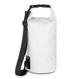 
Lauko PVC kuprinės kuprinės krepšys, atsparus vandeniui, 10L - baltas
