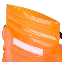 
Neperšlampama PVC juosmens krepšys telefonui, dokumentams, Lauko - oranžinė
