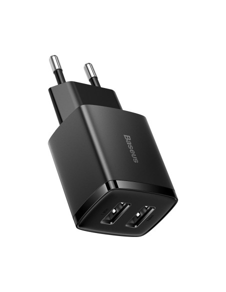 Kompaktiškas 2x USB 10.5W sieninis įkroviklis, juodas
 
Kompaktiškas 2x USB 10.5W sieninis įkroviklis, juodas