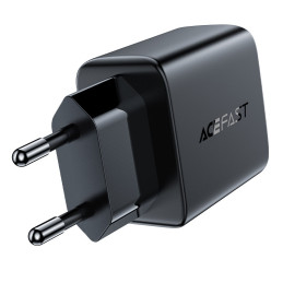 
GaN tinklo įkroviklis 2x USB 18W QC 3.0 AFC FCP baltas
