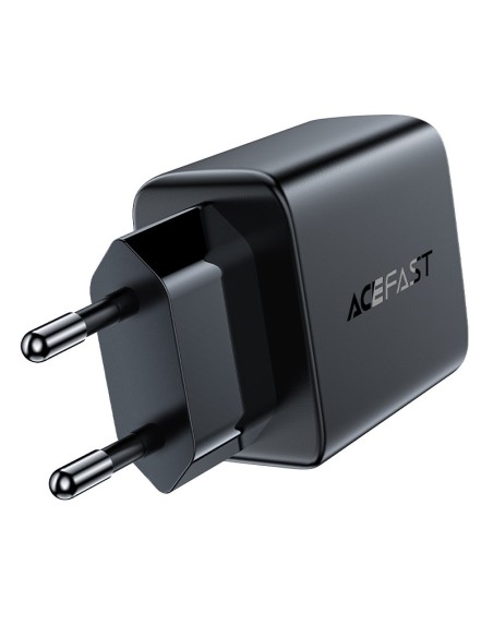 
GaN tinklo įkroviklis 2x USB 18W QC 3.0 AFC FCP baltas
