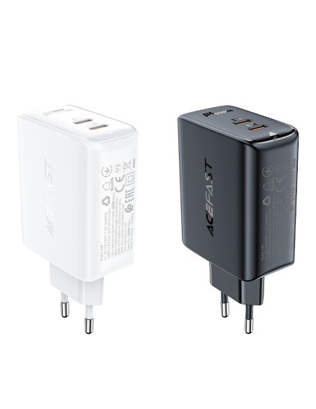 A29 GaN sieninis įkroviklis, du USB-C PD prievadai, 50W, juodas
 
A29 GaN sieninis įkroviklis, du USB-C PD prievadai, 50W, juodas