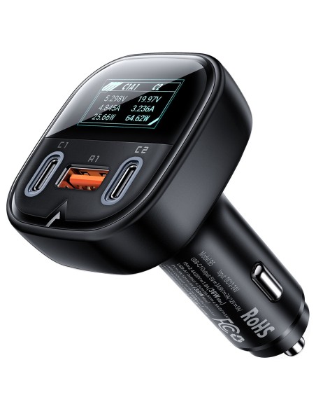Automobilinis įkroviklis su ekranu 2x USB-C 1x USB 101W Power Delivery QC 4.0 juoda
 
Automobilinis įkroviklis su ekranu 2x USB-C 1x USB 101W Power Delivery QC 4.0 juoda