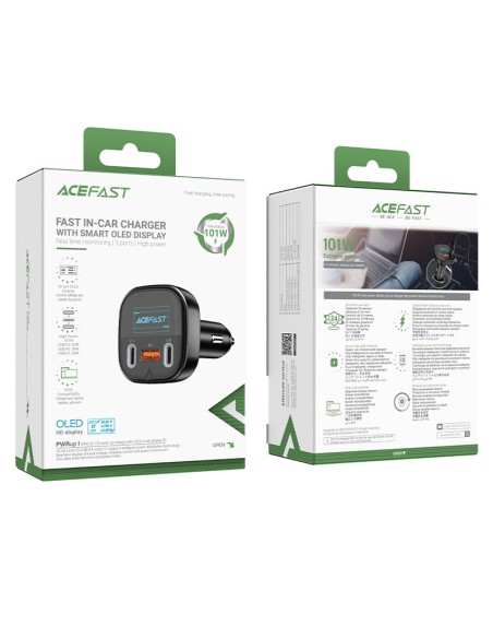 Automobilinis įkroviklis su ekranu 2x USB-C 1x USB 101W Power Delivery QC 4.0 juoda
 
Automobilinis įkroviklis su ekranu 2x USB-C 1x USB 101W Power Delivery QC 4.0 juoda