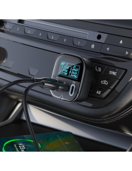 Automobilinis įkroviklis su ekranu 2x USB-C 1x USB 101W Power Delivery QC 4.0 juoda
 
Automobilinis įkroviklis su ekranu 2x USB-C 1x USB 101W Power Delivery QC 4.0 juoda