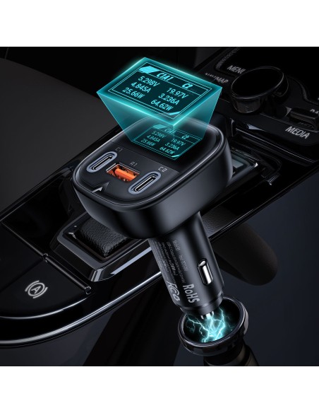 Automobilinis įkroviklis su ekranu 2x USB-C 1x USB 101W Power Delivery QC 4.0 juoda
 
Automobilinis įkroviklis su ekranu 2x USB-C 1x USB 101W Power Delivery QC 4.0 juoda
