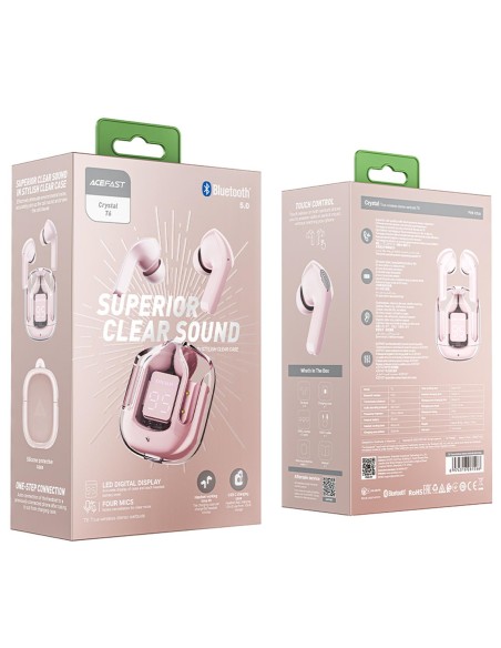 Į ausis įdedamos TWS Bluetooth belaidės ausinės, rožinės spalvos
 
Į ausis įdedamos TWS Bluetooth belaidės ausinės, rožinės spalvos