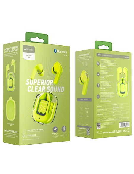 Į ausis įdedamos TWS Bluetooth belaidės ausinės, žalios spalvos
 
Į ausis įdedamos TWS Bluetooth belaidės ausinės, žalios spalvos