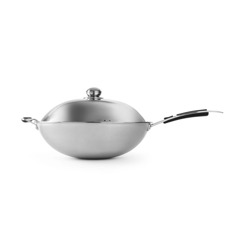 Indukcinė wok keptuvė indukcinei wok 36 cm – Hendi 239773 Indukcinė wok keptuvė indukcinei wok 36 cm – Hendi 239773
