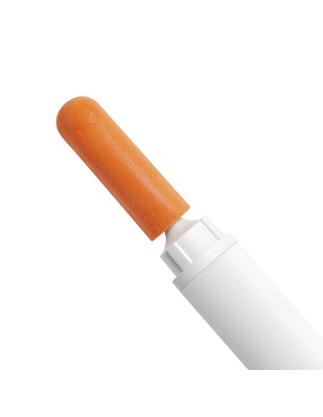 
Baltas šepetėlis ausinių, klaviatūros, pelės, elektronikos valymui
