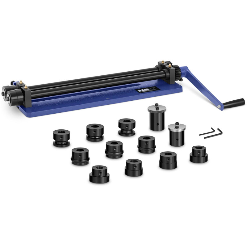 Rankinis griovelių pjovimo staklės lakštinio metalo 440 mm SET