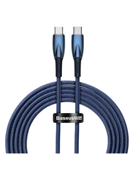 Glimmer serijos USB-C 480Mb/ s PD 100W greito įkrovimo laidas 2m mėlynas
 
Glimmer serijos USB-C 480Mb/ s PD 100W greito įkrovimo laidas 2m mėlynas