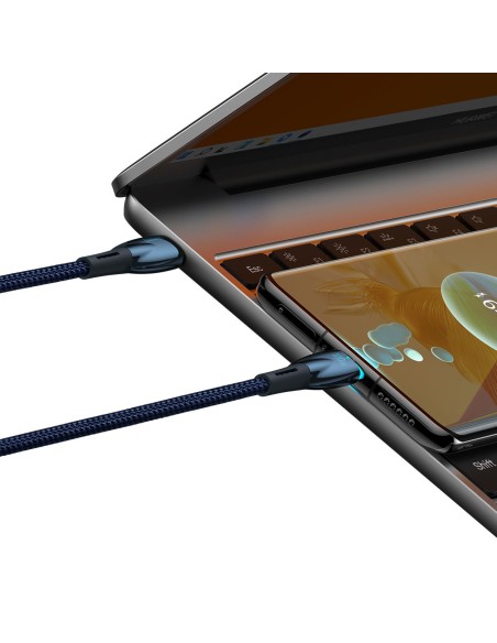 Glimmer serijos USB-C 480Mb/ s PD 100W greito įkrovimo laidas 2m mėlynas
 
Glimmer serijos USB-C 480Mb/ s PD 100W greito įkrovimo laidas 2m mėlynas