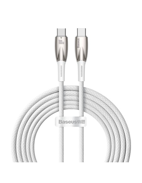 Glimmer serijos USB-C 480Mb/ s PD 100W greito įkrovimo laidas 2m baltas
 
Glimmer serijos USB-C 480Mb/ s PD 100W greito įkrovimo laidas 2m baltas