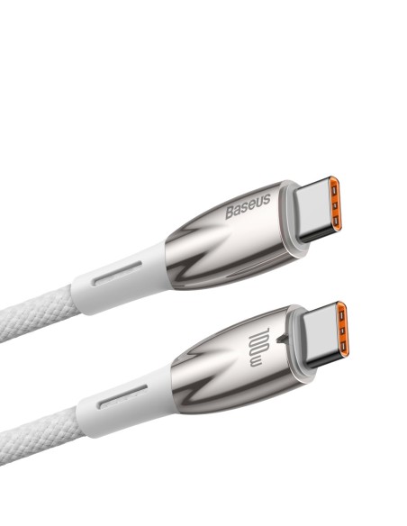 Glimmer serijos USB-C 480Mb/ s PD 100W greito įkrovimo laidas 2m baltas
 
Glimmer serijos USB-C 480Mb/ s PD 100W greito įkrovimo laidas 2m baltas