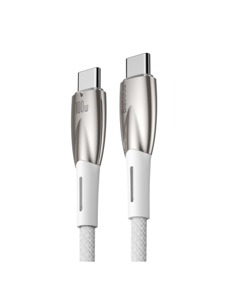 Glimmer serijos USB-C 480Mb/ s PD 100W greito įkrovimo laidas 2m baltas
 
Glimmer serijos USB-C 480Mb/ s PD 100W greito įkrovimo laidas 2m baltas