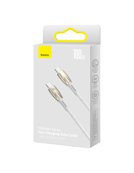Glimmer serijos USB-C 480Mb/ s PD 100W greito įkrovimo laidas 2m baltas
 
Glimmer serijos USB-C 480Mb/ s PD 100W greito įkrovimo laidas 2m baltas