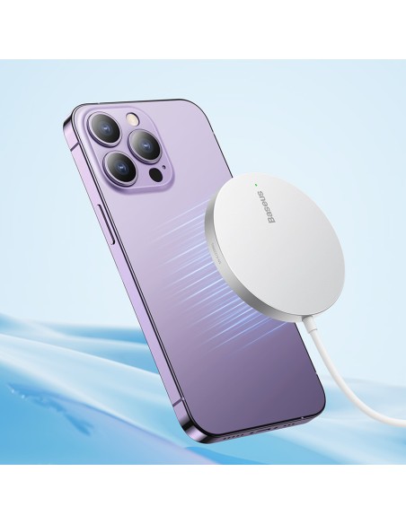 Mažas indukcinis įkroviklis MagSafe Simple Mini3 15W telefonui, sidabrinis
 
Mažas indukcinis įkroviklis MagSafe Simple Mini3 15W telefonui, sidabrinis