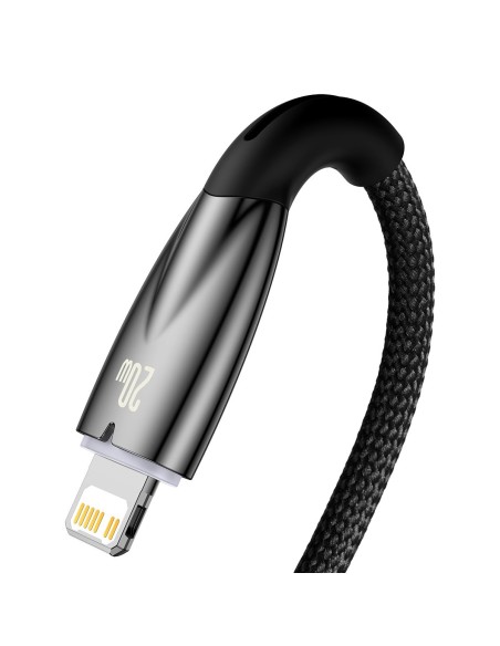 Kabelis greitam iPhone įkrovimui USB-C - Lightning 480Mb/ s PD 20W 1m juodas
 
Kabelis greitam iPhone įkrovimui USB-C - Lightning 480Mb/ s PD 20W 1m juodas
