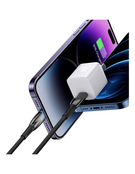 Kabelis greitam iPhone įkrovimui USB-C - Lightning 480Mb/ s PD 20W 1m juodas
 
Kabelis greitam iPhone įkrovimui USB-C - Lightning 480Mb/ s PD 20W 1m juodas