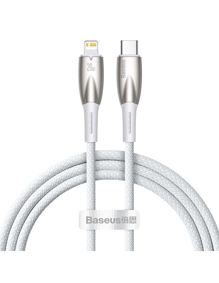 Kabelis greitam iPhone įkrovimui USB-C - Lightning 480Mb/ s PD 20W 1m baltas
 
Kabelis greitam iPhone įkrovimui USB-C - Lightning 480Mb/ s PD 20W 1m baltas