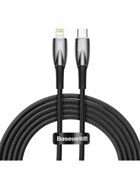 Kabelis greitam iPhone įkrovimui USB-C - Lightning 480Mb/ s PD 20W 2m juodas
 
Kabelis greitam iPhone įkrovimui USB-C - Lightning 480Mb/ s PD 20W 2m juodas