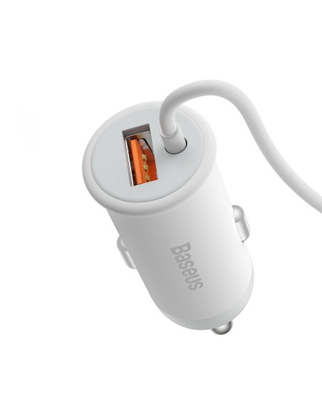 
MagSafe 15W belaidis automobilinis įkroviklis su USB oro išleidimo angos laikikliu, baltas
