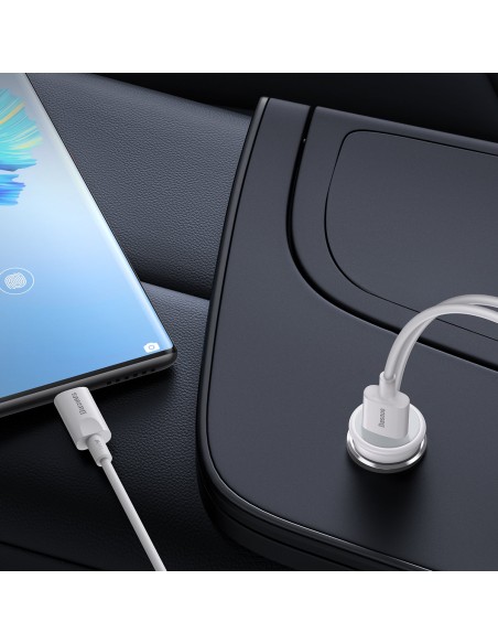 
MagSafe 15W belaidis automobilinis įkroviklis su USB oro išleidimo angos laikikliu, baltas
