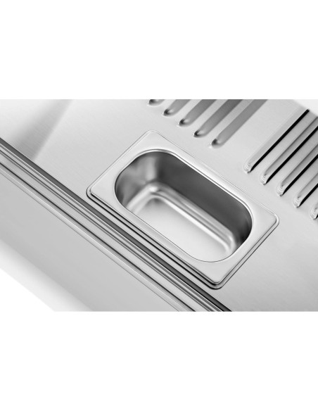 Reguliuojamas šildymo ekranas maisto pristatymui, 3 lentynos, 1500 W, 160 L
 
Reguliuojamas šildymo ekranas maisto pristatymui, 3 lentynos, 1500 W, 160 L