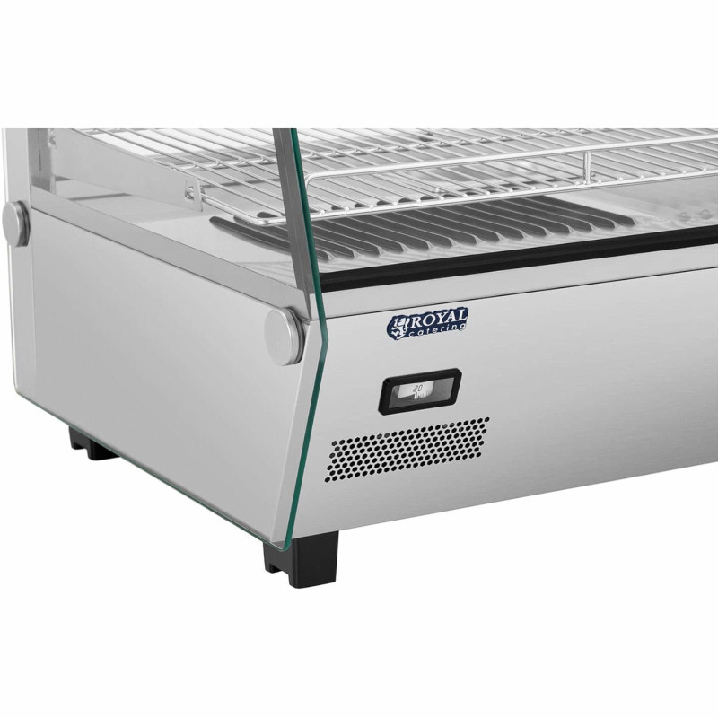 Reguliuojamas šildymo ekranas maisto pristatymui, 3 lentynos, 1500 W, 160 L