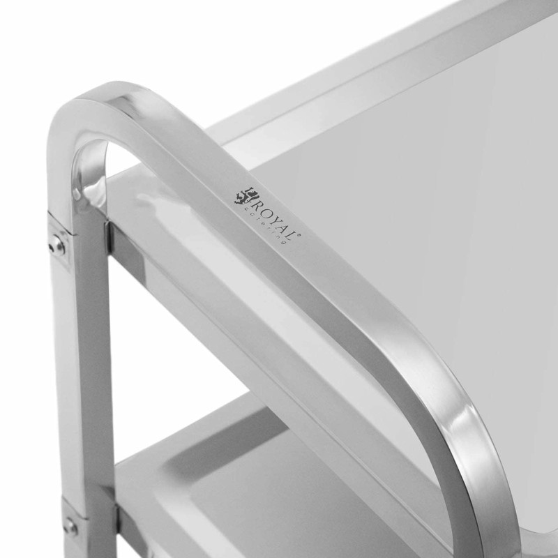 
Maitinimo padavėjo vežimėlis serviravimui, 3 lentynos, 73 x 38 cm, iki 81 kg
