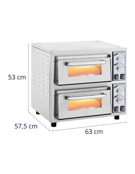 Profesionali dviejų kamerų picos orkaitė. 40 cm 4750 W
 
Profesionali dviejų kamerų picos orkaitė. 40 cm 4750 W