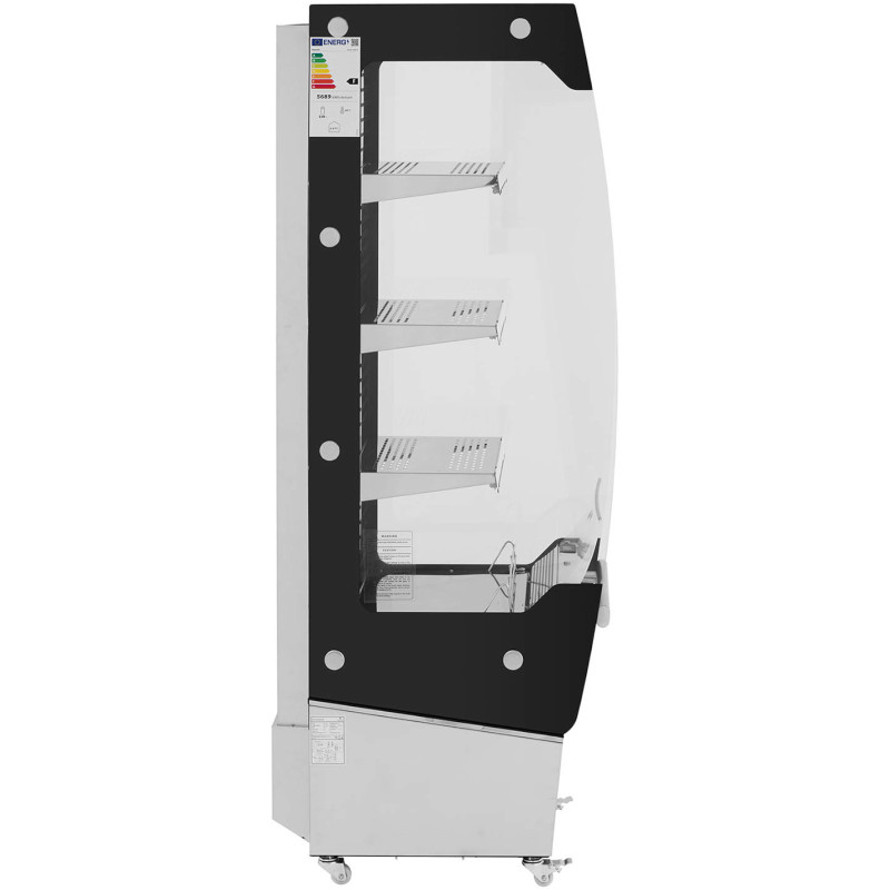 
Šaldytuvo vitrina, stiklas, LED, 3 lentynos, 220 l
