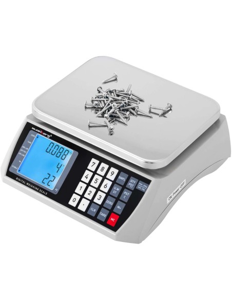 Prekybos parduotuvės svarstyklių skaičiavimas LCD 22,3 x 17,4 cm 30 kg / 1 g
 
Prekybos parduotuvės svarstyklių skaičiavimas LCD 22,3 x 17,4 cm 30 kg / 1 g