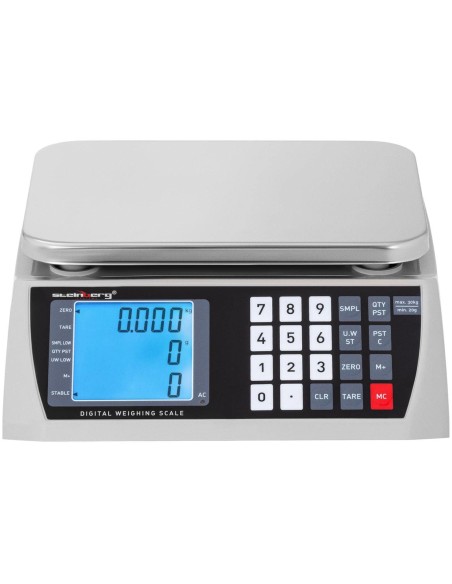 Prekybos parduotuvės svarstyklių skaičiavimas LCD 22,3 x 17,4 cm 30 kg / 1 g
 
Prekybos parduotuvės svarstyklių skaičiavimas LCD 22,3 x 17,4 cm 30 kg / 1 g
