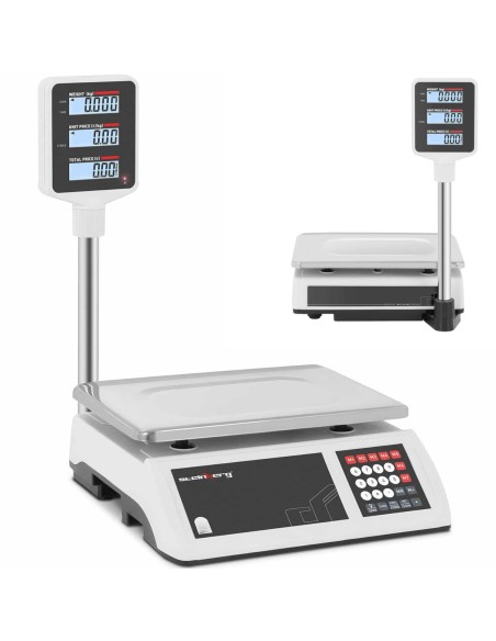 LCD parduotuvės ir sandėlio tikrinimo svarstyklės 6 kg / 1 g
 
LCD parduotuvės ir sandėlio tikrinimo svarstyklės 6 kg / 1 g