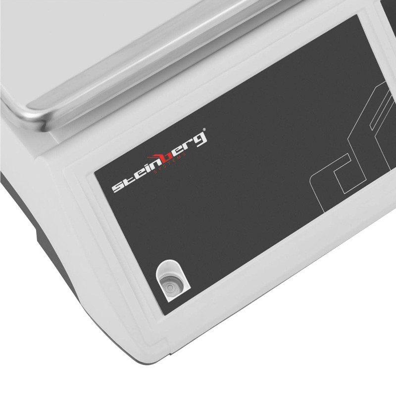 LCD parduotuvės ir sandėlio tikrinimo svarstyklės 6 kg / 1 g
